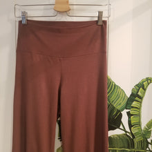 Load image into Gallery viewer, The ultimate in comfort, classic active to lounge pant for everyday. Featuring a nice wide waistband that can either be worn up for a higher waist look or folded over for a low-rise look. They are fitted in the waist and hips and the leg flows down into a nice relaxed straight leg. From day to night, lounge, do your yoga + stretches or just simply wear these to feel good, relaxed + comfy in!
