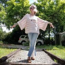 Load image into Gallery viewer, A classic oversized tunic top for the everyday. Featuring a scoop neckline with an extended shoulder with loose fitting sleeve bands. Designed for the days spent lounging around the house, playing in the garden, reading a good book + working in your home office, this top is so versatile. Feel the comfort in this style + the freedom to do it!
