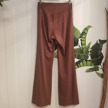 Load image into Gallery viewer, The ultimate in comfort, classic active to lounge pant for everyday. Featuring a nice wide waistband that can either be worn up for a higher waist look or folded over for a low-rise look. They are fitted in the waist and hips and the leg flows down into a nice relaxed straight leg. From day to night, lounge, do your yoga + stretches or just simply wear these to feel good, relaxed + comfy in!
