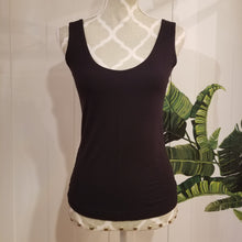 Load image into Gallery viewer, This is the classic everyday bra-friendly tank top + one of our best-sellers. Wear on it&#39;s own or layer up with all your favorite cardigans, vests and sheer blouses! Featuring a soft v-scoop neckline + bra friendly straps, this is the perfect tank top for working, lounging &amp; playing in!

