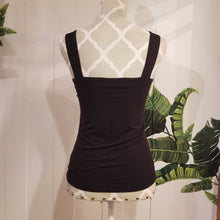 Load image into Gallery viewer, This is the classic everyday bra-friendly tank top + one of our best-sellers. Wear on it&#39;s own or layer up with all your favorite cardigans, vests and sheer blouses! Featuring a soft v-scoop neckline + bra friendly straps, this is the perfect tank top for working, lounging &amp; playing in!

