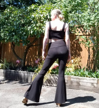 Load image into Gallery viewer, LUXE Flare Pants in Organic Bamboo Knit
