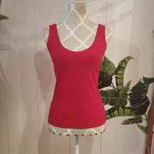 Load image into Gallery viewer, This is the classic everyday bra-friendly tank top + one of our best-sellers. Wear on it&#39;s own or layer up with all your favorite cardigans, vests and sheer blouses! Featuring a soft v-scoop neckline + bra friendly straps, this is the perfect tank top for working, lounging &amp; playing in!
