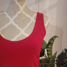 Load image into Gallery viewer, This is the classic everyday bra-friendly tank top + one of our best-sellers. Wear on it&#39;s own or layer up with all your favorite cardigans, vests and sheer blouses! Featuring a soft v-scoop neckline + bra friendly straps, this is the perfect tank top for working, lounging &amp; playing in!
