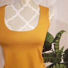 Load image into Gallery viewer, This is the classic everyday bra-friendly tank top + one of our best-sellers. Wear on it&#39;s own or layer up with all your favorite cardigans, vests and sheer blouses! Featuring a s0ft square neckline and full covered back, this is the perfect tank top for working, lounging &amp; playing in!
