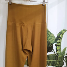 Load image into Gallery viewer, Absolute chic style in these must have flares! Featuring a high rise fitted waistband, this slimming leg pant features a contrasting side stripe with golden pyramid spikes will give you a real sexy and empowering feel. Fitted to the knees and flowing out into a super flared hem, just slip on these classics and have fun mixing + matching them with all of our other knit styles as well as everything else in your wardrobe!
